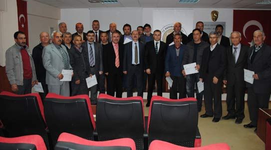 Budamacılar Belge Sahibi Oldu