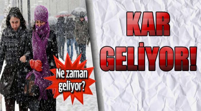 Bugün Yağmur, Sonraki 3 Gün Kar Var