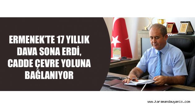CADDE VE YOL ÇALIŞMALARI