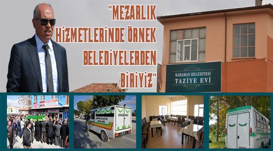 Çalışkan;  "örnek Belediyelerden Biriyiz”