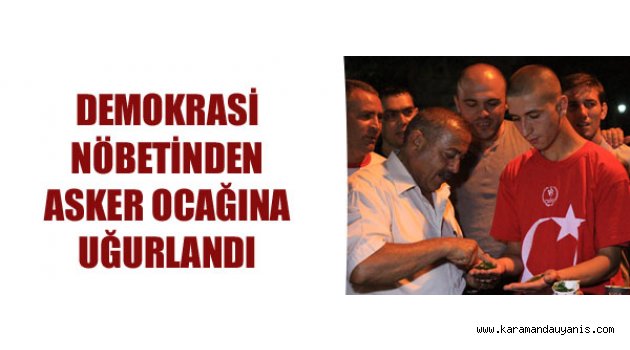 ÇALIŞMA ARKADAŞLARI UĞURLADI