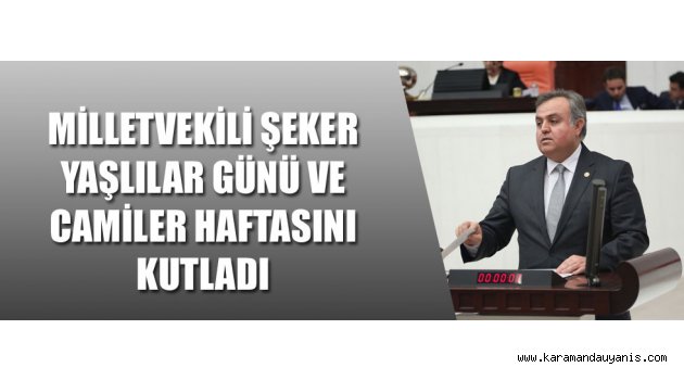 CAMİLER HAFTASI VE YAŞLILAR GÜNÜ