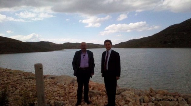 ÇEVLİK GÖLETİ’NDE İNCELEMELERDE BULUNDULAR
