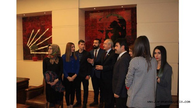 CHP GENEL BAŞKANI KEMAL KILIÇDAROĞLU'NU ZİYARET ETTİLER