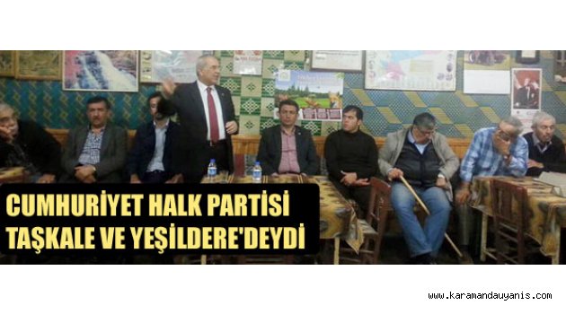 CHP SEÇİM ÇALIŞMALARI
