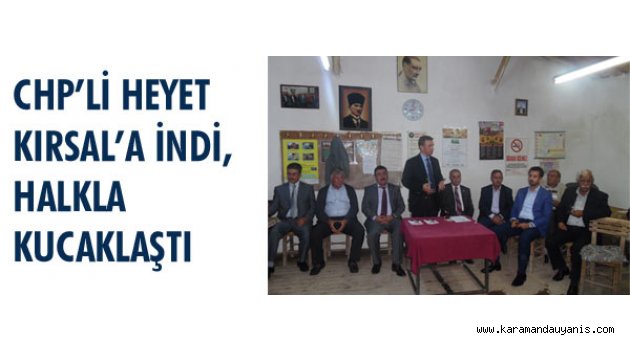 CHP SEÇİM ÇALIŞMASI