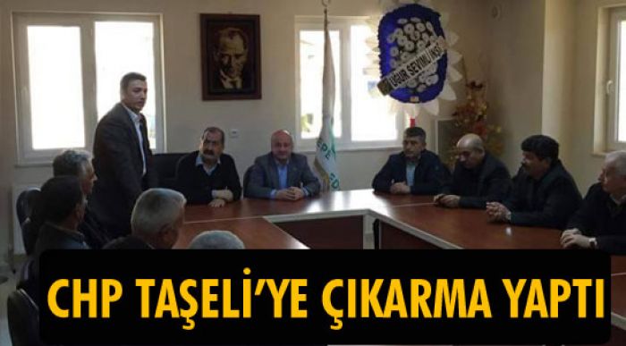Chp Taşeliye Çıkarma Yaptı