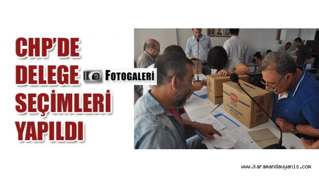 CHP'DE KONGREYE DOĞRU..
