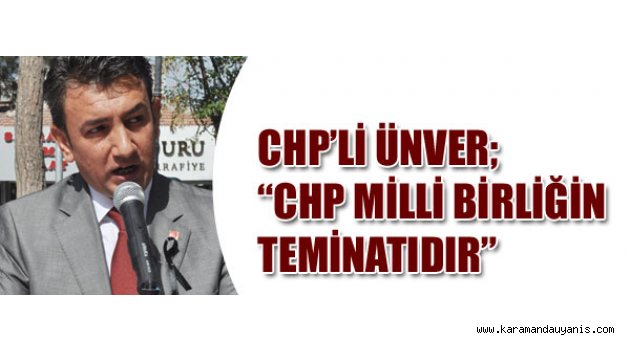 CHP'DEN AÇIKLAMA