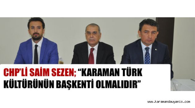 CHP'DEN BASIN TOPLANTISI
