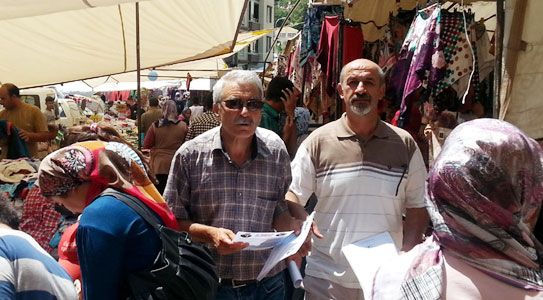 Chp’den Çatı Adayına Destek Turları