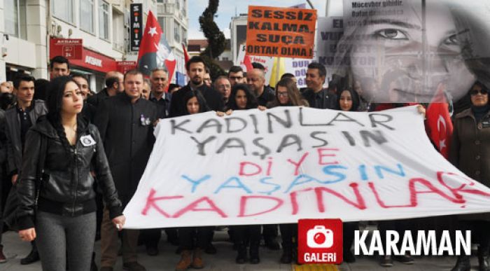Chp'den Kadına Şiddeti Protesto