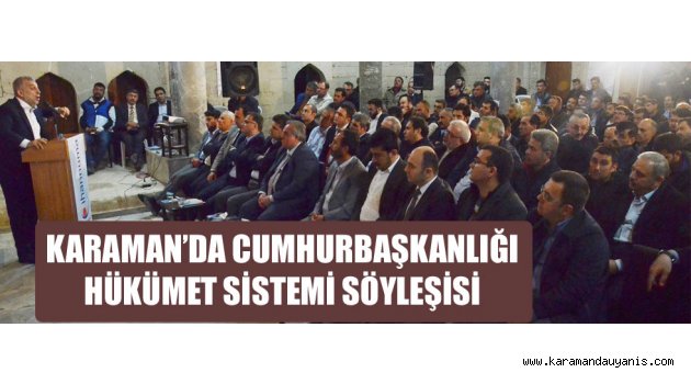 CUMHURBAŞKANLIĞI SİSTEMİ..