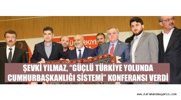 Cumhurbaşkanlığı Sistemini anlattı