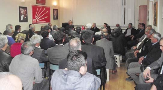 Cumhuriyet Halk Partisinde Birlik Toplantısı