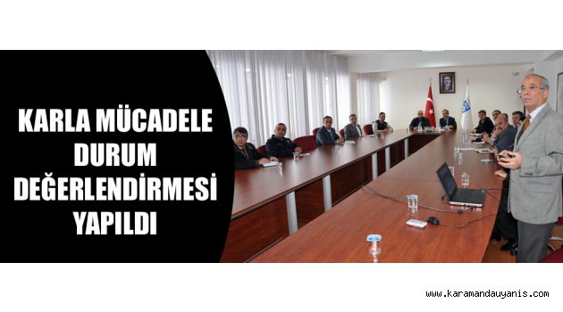 DEĞERLENDİRME TOPLANTISI