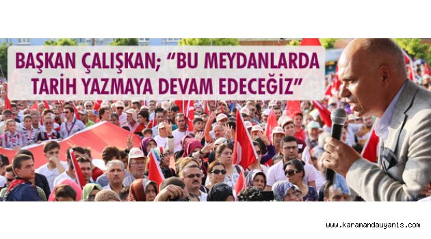 DEMOKRASİ MİTİNGLERİ..