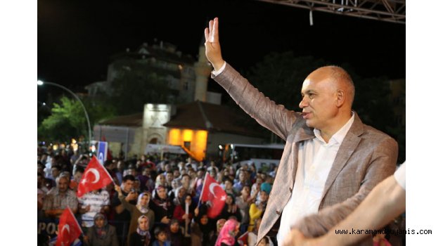 DEMOKRASİ NÖBETLERİ TAMAMLANDI