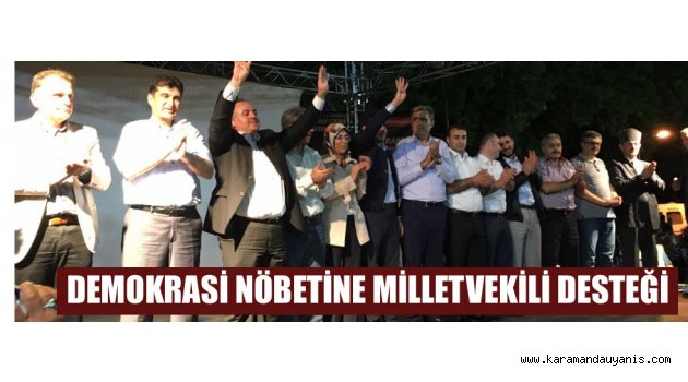DEMOKRASİ NÖBETLERİ