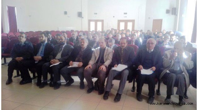 DİN GÖREVLİLERİ TAŞELİ’DE TOPLANDI