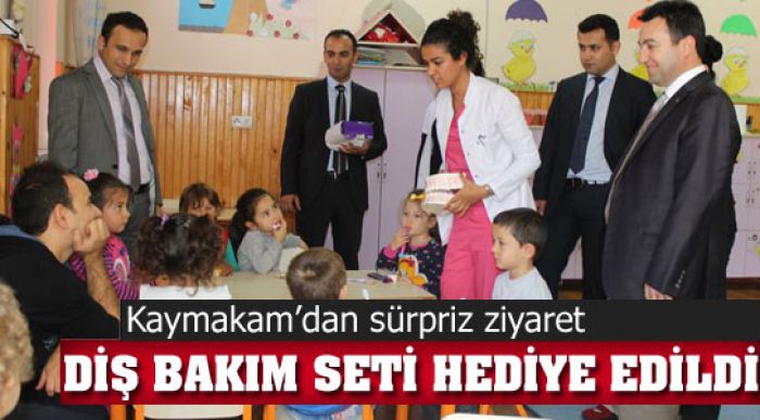 Diş Bakım Seti Hediye Edildi