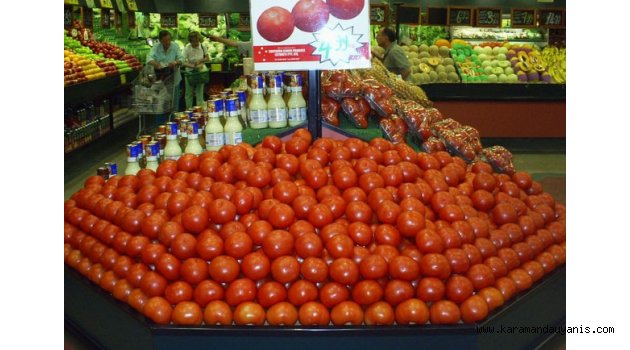 DOMATES’İN MARKETTE FİYATI ARTTI