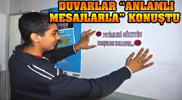Duvarlar “anlamlı Mesajlarla” Konuştu