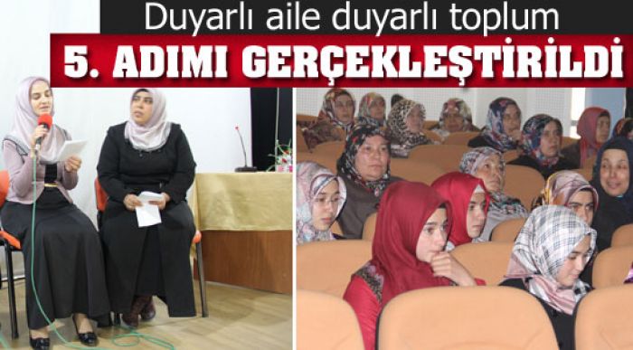 Duyarlı Aile, Duyarlı Toplum” Projesi