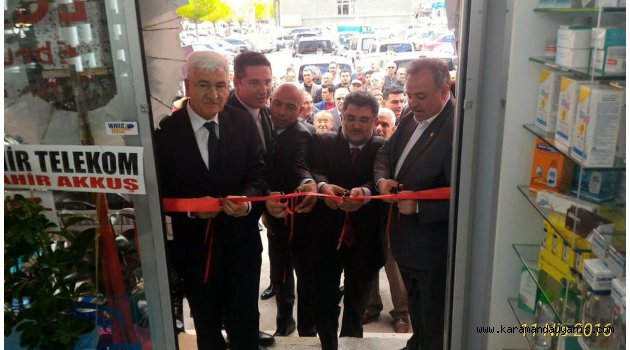 EBRU GEDİKLİ ECZANESİ AÇILDI