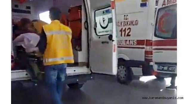 EHLİYETSİZ SÜRÜCÜ KAZA YAPTI 3 YARALI