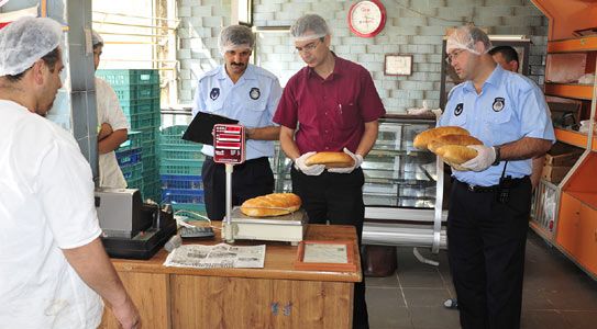 Ekmek Fırınları Denetlendi