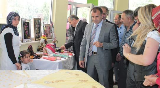 El Sanatları Kursu Açıldı