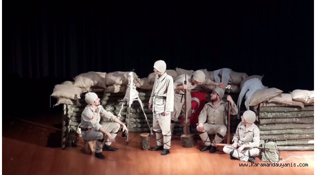 ELEDİYE'DEN ÇANAKKALE KONULU TİYATRO