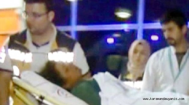 ELEKTİRİK ÇARPAN GENÇ KIZ HASTANE’YE KALDIRILDI