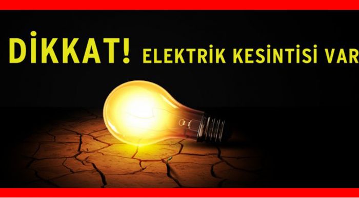 Elektrik Kesintisi Var