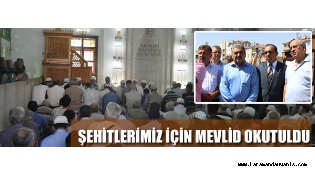ELLER SEMAYA ŞEHİTLER İÇİN KALKTI