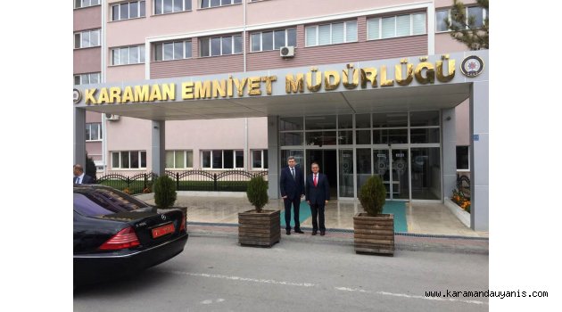 EMNİYET MÜDÜRLÜĞÜNE DESTEK..
