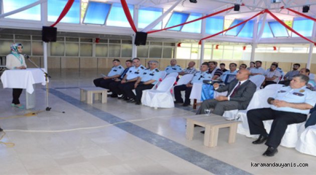 EMNİYET PERSONELİNE “RAMAZAN AYINDA BESLENME” SEMİNERİ