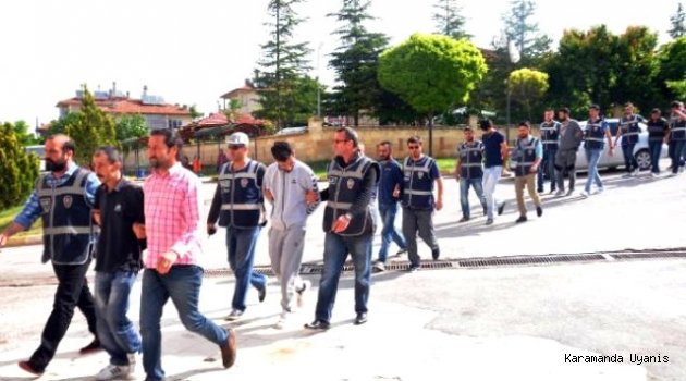 EMNİYET’TEN UYUŞTURUCU OPERASYONU, 9 ZANLIDAN 7’Sİ GÖZALTINA ALINDI