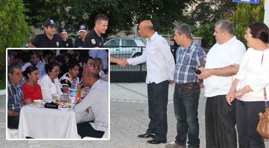Emniyet'de İftar Yemeği Verdi