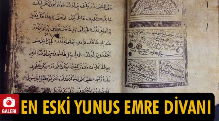 En Eski Yunus Emre Divanı