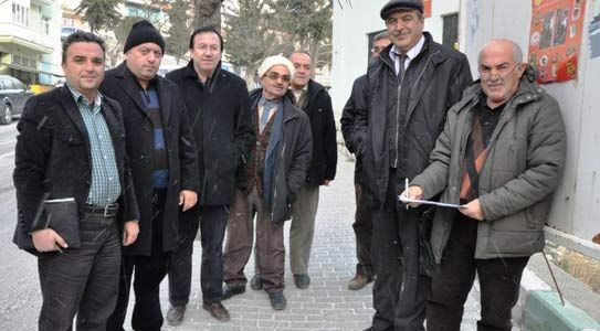 Enerji Nakil Hattına İlçe Halkı Tepki Gösterdi