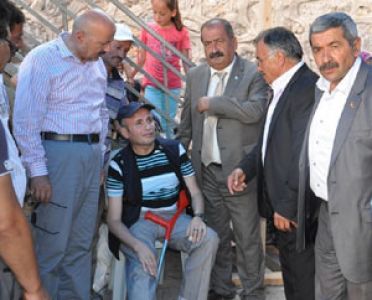 Engelli Vatandaşın Yüzü Güldü