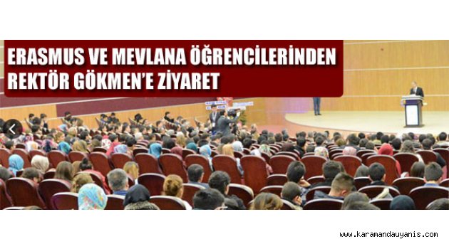 Erasmus ve Mevlana değişim programları