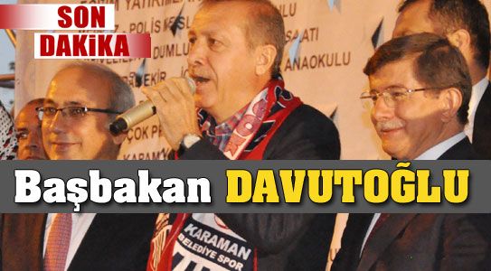 Başbakan Davutoğlu