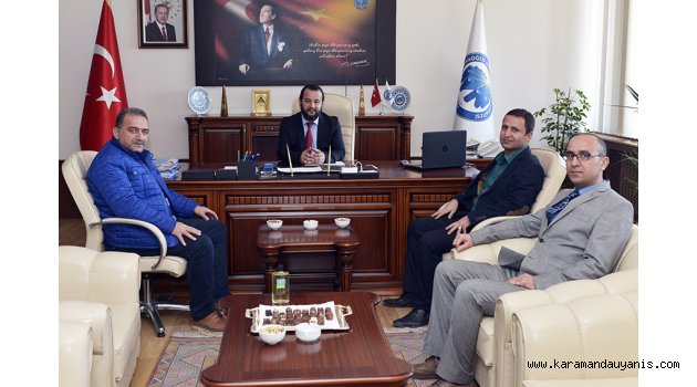 EREĞLİ'DEN REKTÖR'E TEBRİK