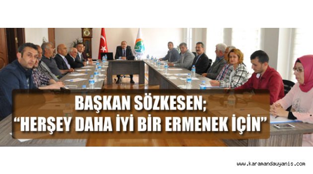 ERMENEK BELEDİYE ÇALIŞMALARI..