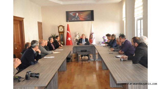 ERMENEK BELEDİYE MECLİSİNDEN ANLAMLI BAĞIŞ