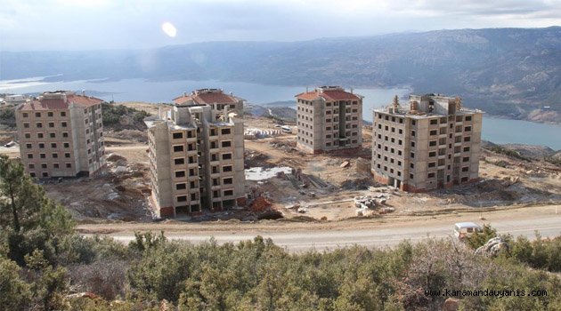 ERMENEK’DE AFET KONUTLARININ ARSA TAHSİSİ YAPILDI