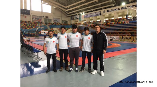 ERMENEK GÜREŞ TAKIMININ BAŞARISI